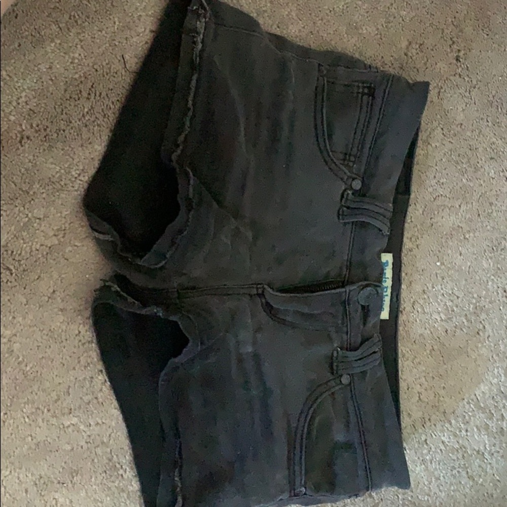 Black shorts